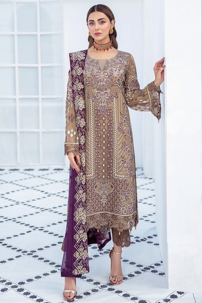 Ramsha Chiffon Collection – F-2101