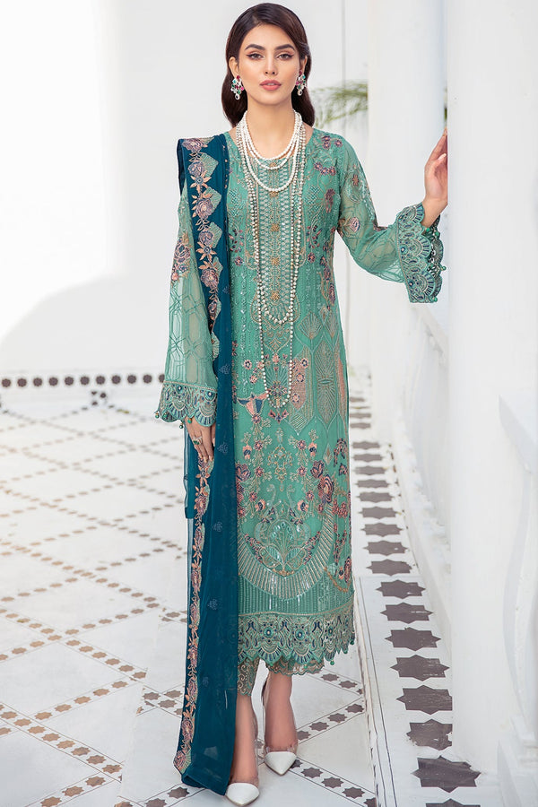 Ramsha Chiffon Collection – F-2102