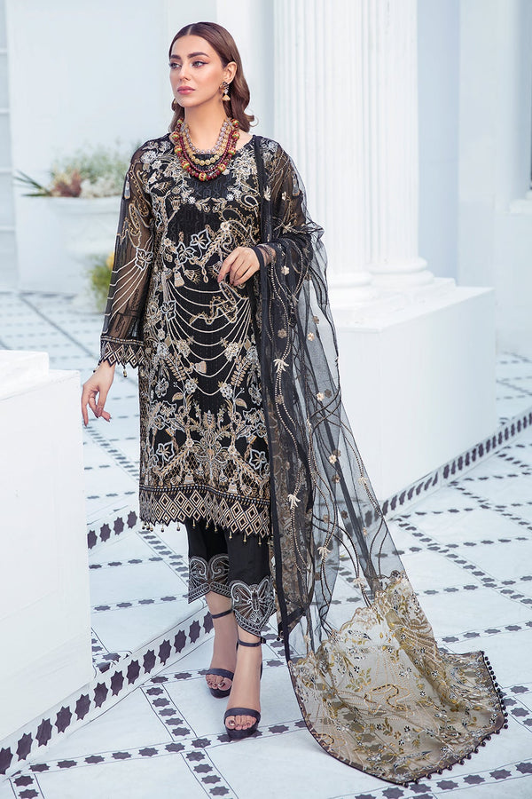 Ramsha Chiffon Collection – F-2108