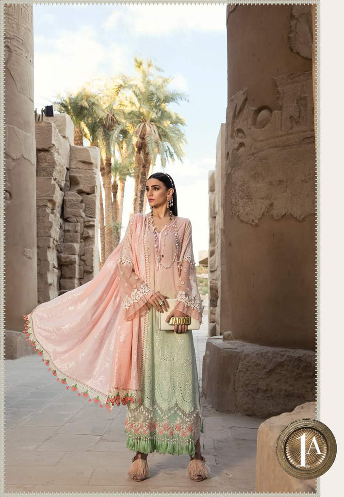 Maria B Luxe Lawn Collection 2020 - 1a
