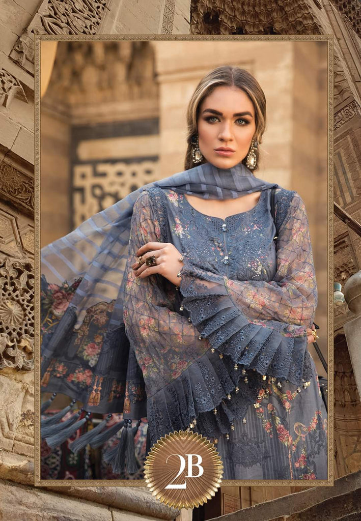 Maria B Luxe Lawn Collection 2020 - 2b