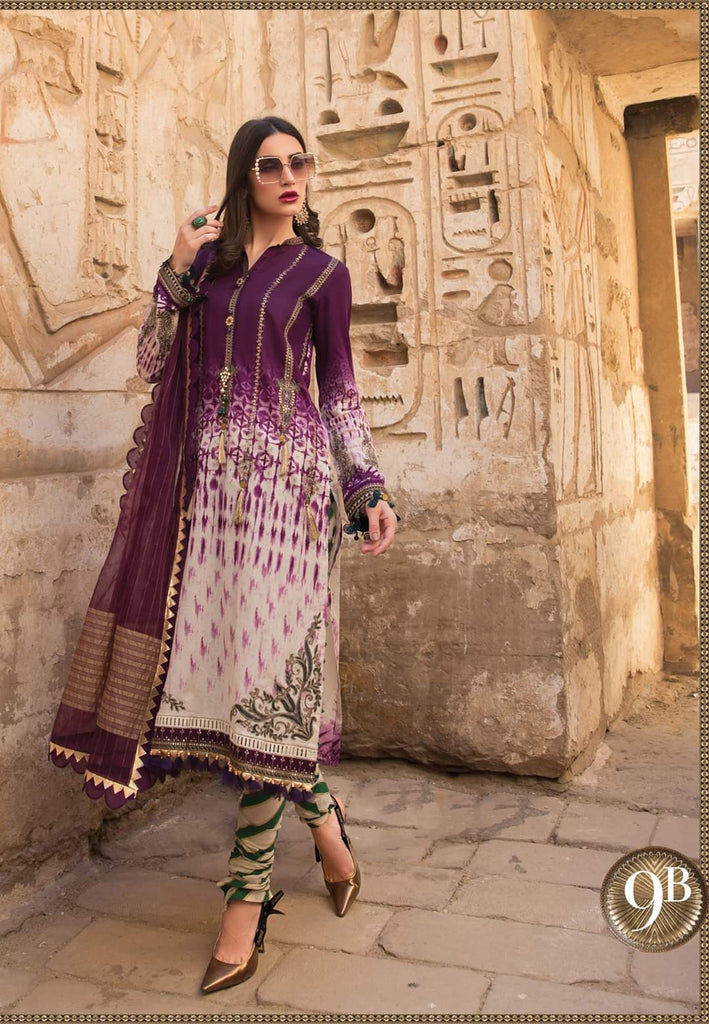 Maria B Luxe Lawn Collection 2020 - 9b