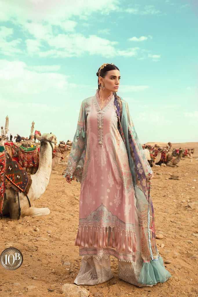 Maria B Luxe Lawn Collection 2020 - 10b