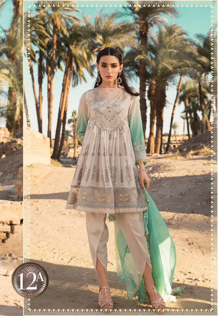 Maria B Luxe Lawn Collection 2020 - 12a