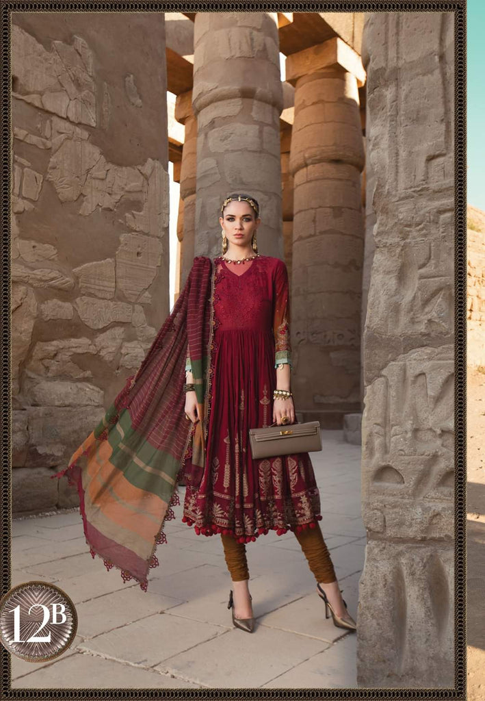 Maria B Luxe Lawn Collection 2020 - 12b