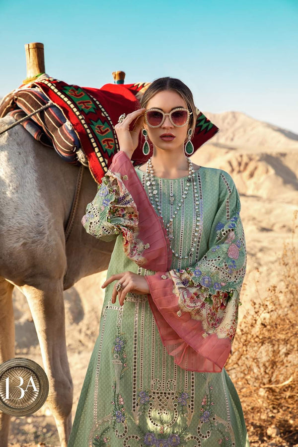 Maria B Luxe Lawn Collection 2020 - 13a