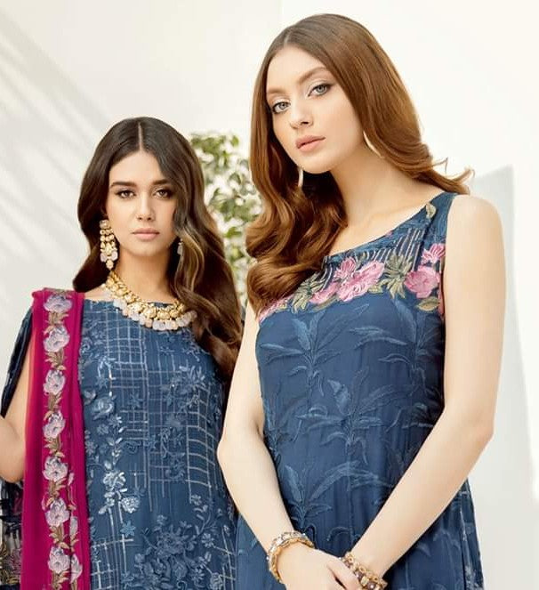 Ramsha Rangoon Volume 5 Original Pakistani Salwar Suit D-506