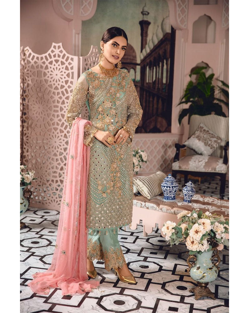 Freesia Chiffon by Maryum N Maria Mushk Mile FE-09