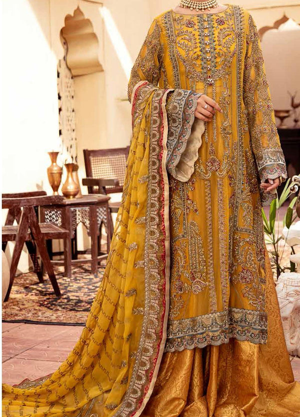 Freesia By Maryum N Maria Embroidered Chiffon – FH03