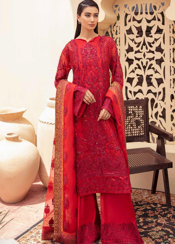 Freesia By Maryum N Maria Embroidered Chiffon – FH05