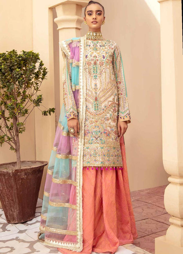 Freesia By Maryum N Maria Embroidered Chiffon – FH08