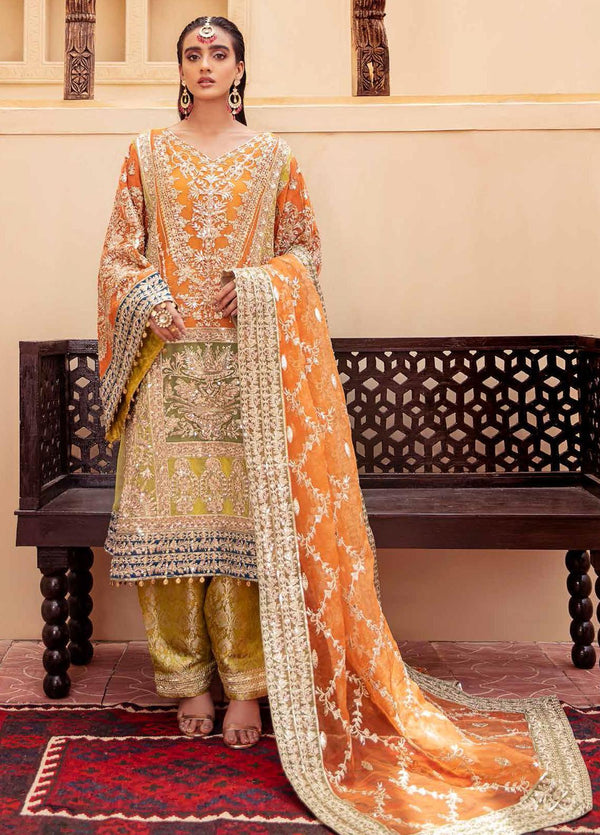 Freesia By Maryum N Maria Embroidered Chiffon – FH09