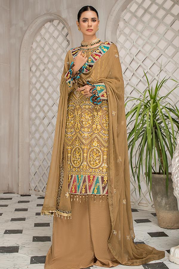 Maryam’s Luxury Chiffon Vol 23 (D-22 FAWN AQUA)