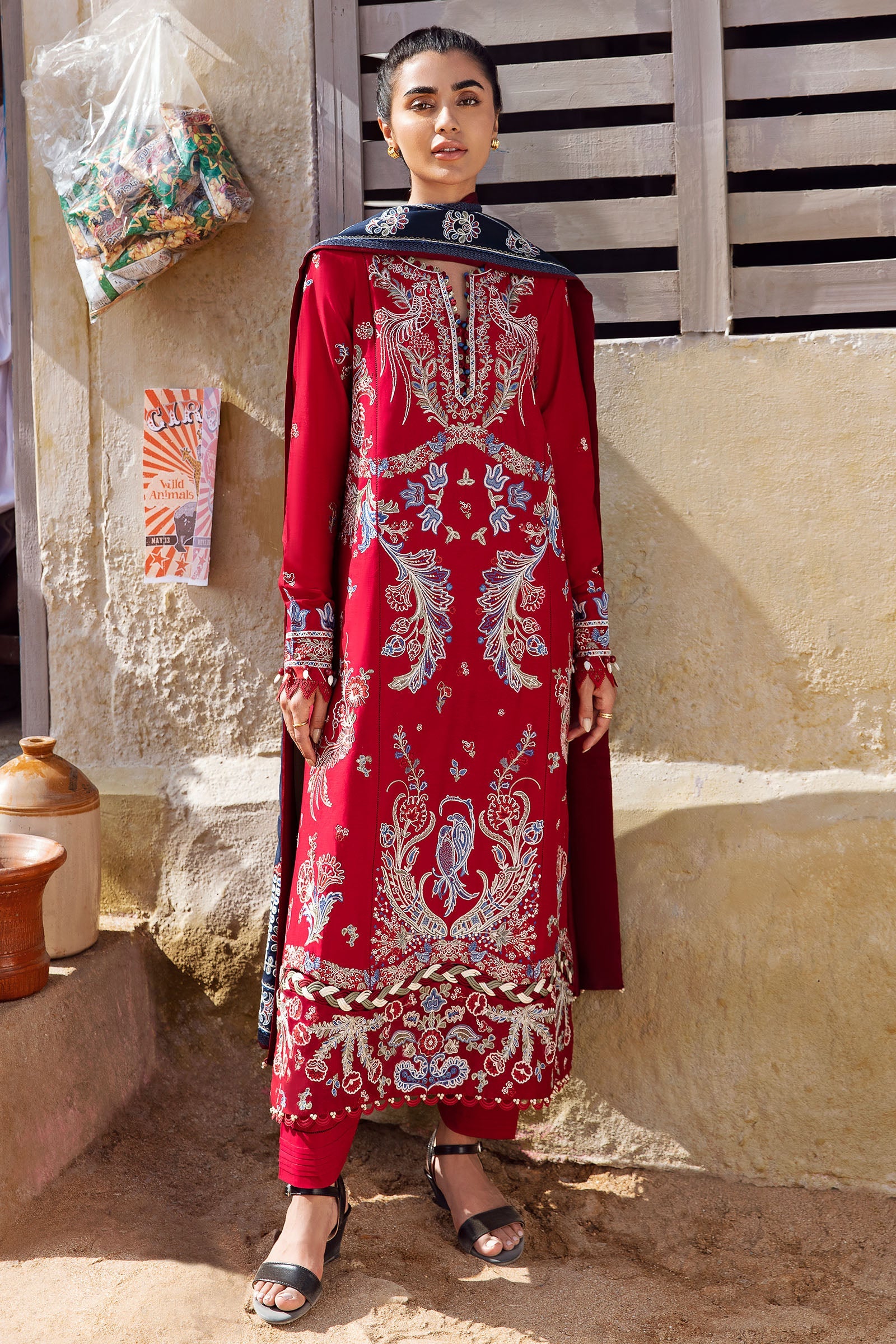 Zaha Lawn Suits | 2023 | GIZEM (ZL23-05 A)