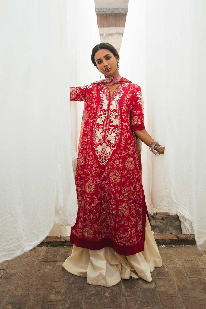 Zara Shahjahan Luxury Eid Lawn Suits 2022 | GULAAB-B