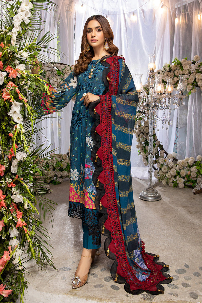 Azure Embroidered Lawn Suits 2022 | Gemstone