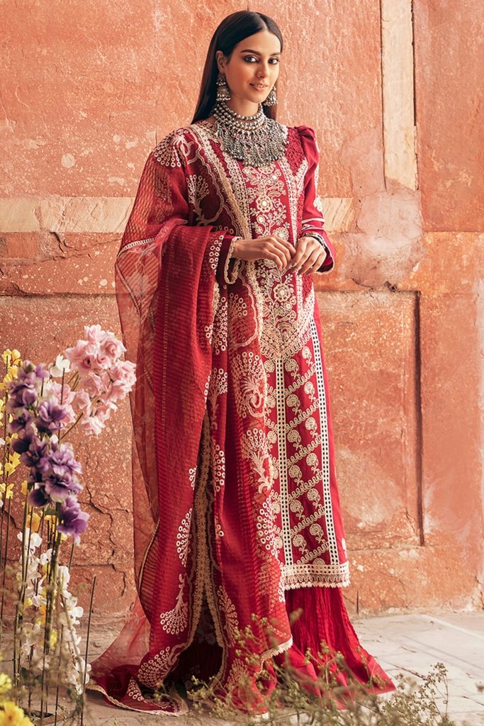 Qalamkar Luxury Lawn ’21 – HL-03