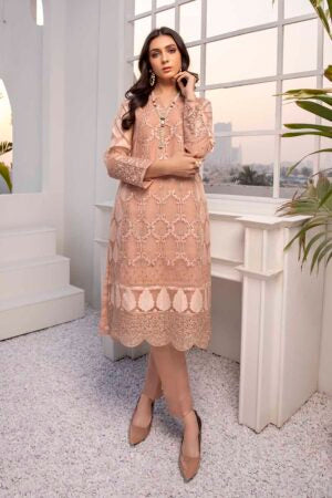 Azure luxury kurti - Honey Tales