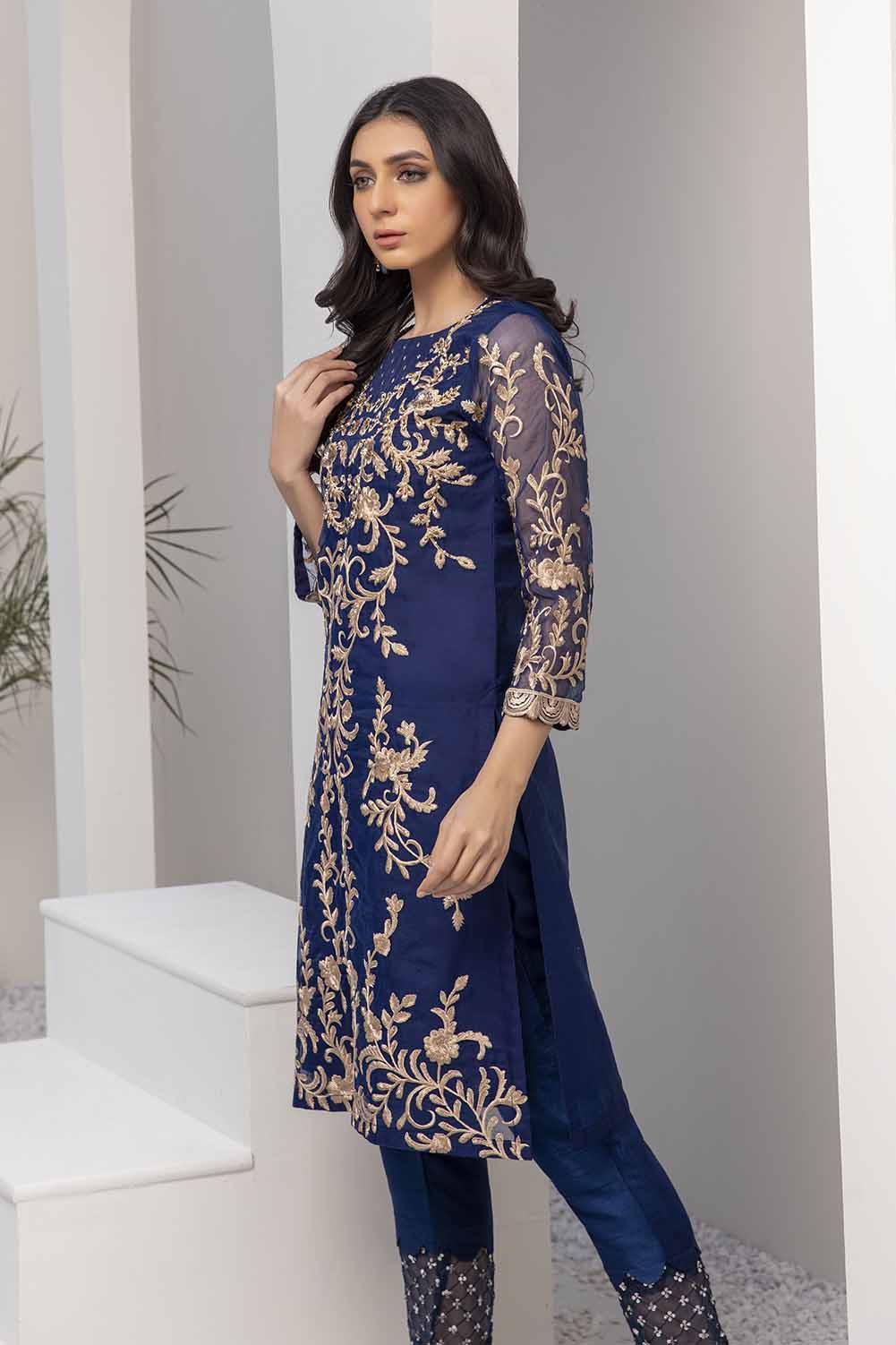 Azure luxury kurti - Iris