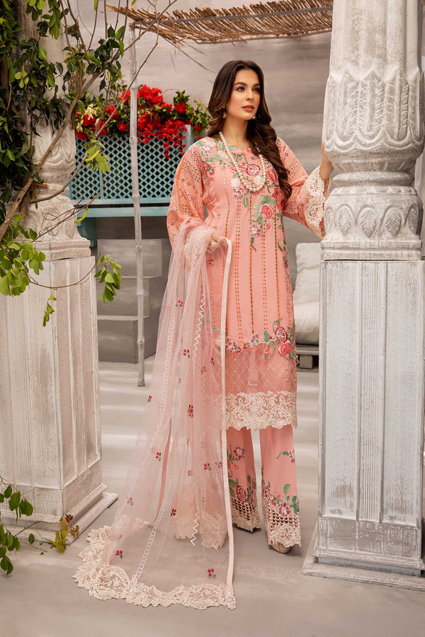 Jazmine Luxury Lawn By Adan’s Libas – JZMN-01