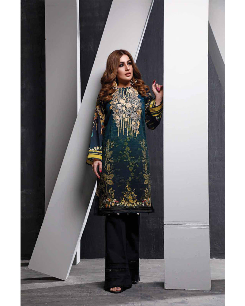 Firdous Solitaire Lawn Kurti K-19430 A