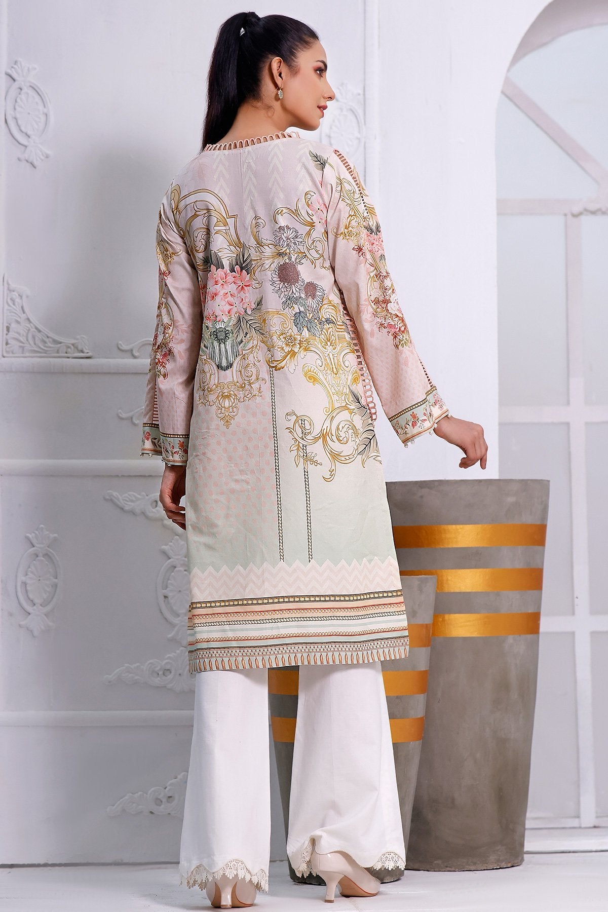 Solitaire Kurti Vol 3 by Jade Firdous – K-19803-B