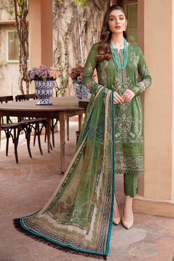 Mashaal By Ramsha Luxury Lawn Suits | 2022 - Vol-05 – L-507