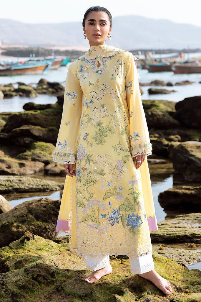 Zaha Lawn Suits | 2023 | LANA (ZL23-04 A)