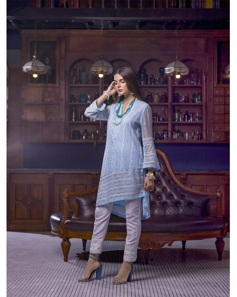 Azure Luxury Formals Kurti Vol 5 Charmed Aura LFD10