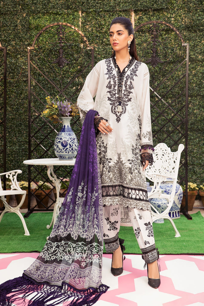 Maria b Mprints Lawn Suits 2022 - MPT-1307-A