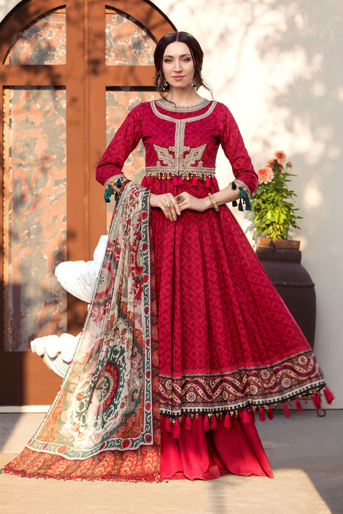 Maria b Mprints Lawn Suits 2022 - MPT-1311-B