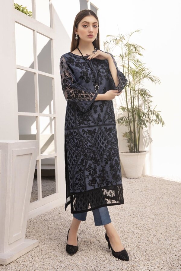 Kurti for Party from Azure 2021 – Mystic Grey