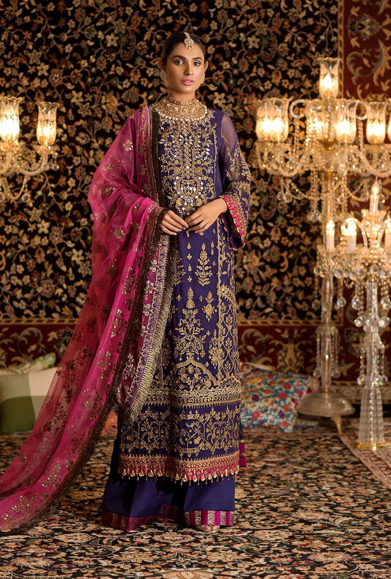 Noor by Saadia Asad Embroidered 2019 Pakistani Salwar Suit NEMBD-D5