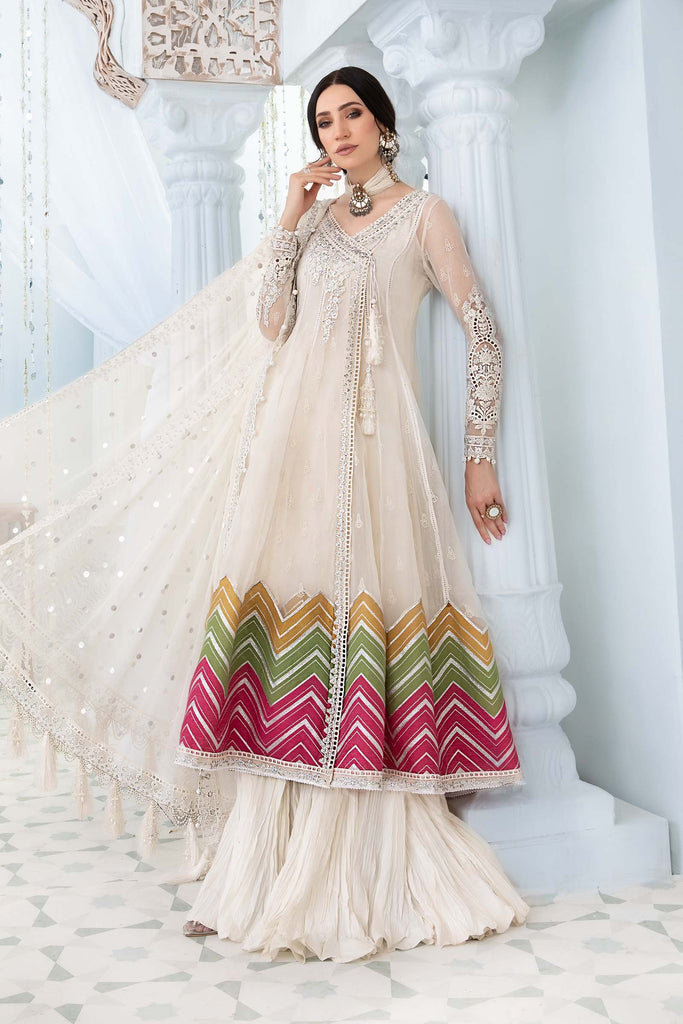 MARIA.B. Eid Lawn 2022 | EL-22-10-Off White