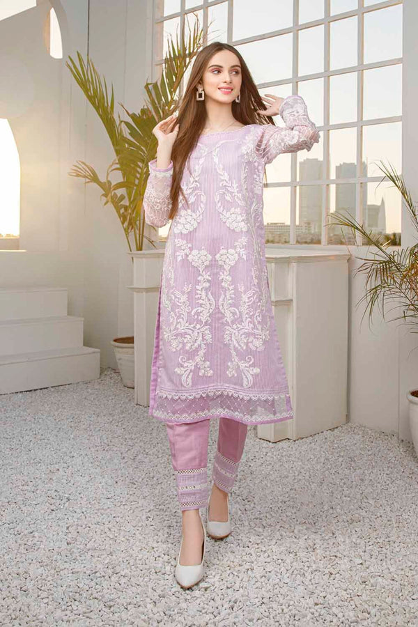 Azure luxury kurti - Peony