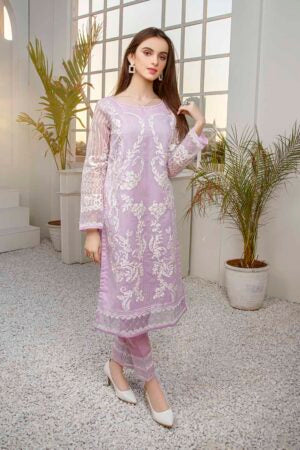 Azure luxury kurti - Peony