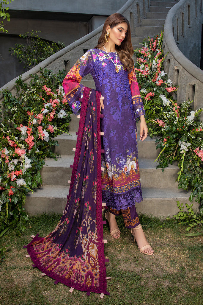 Azure Embroidered Lawn Suits 2022 | Rosewood