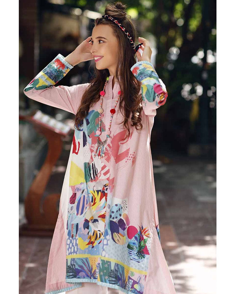 Gul Ahmed Yolo Cambric Kurtis Collection SCN-100