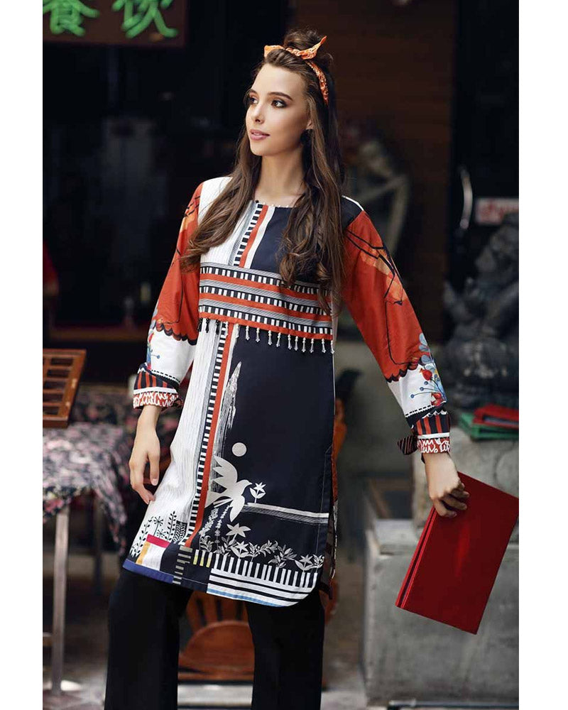 Gul Ahmed Yolo Cambric Kurtis Collection SCN-101
