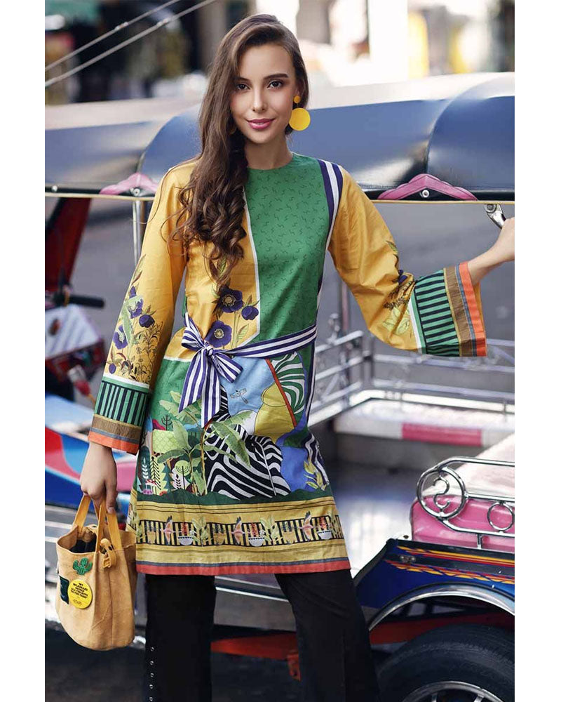 Gul Ahmed Yolo Cambric Kurtis Collection SCN-104