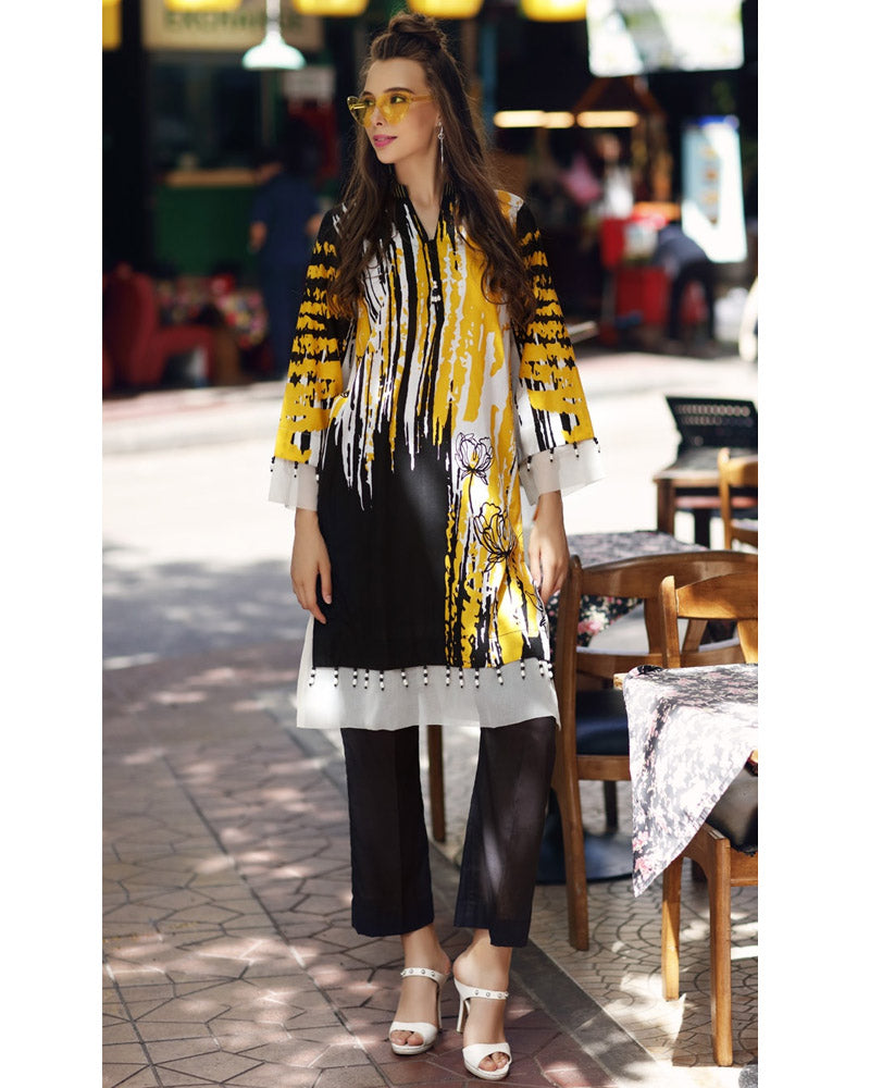 Gul Ahmed Yolo Cambric Kurtis Collection SCN-109