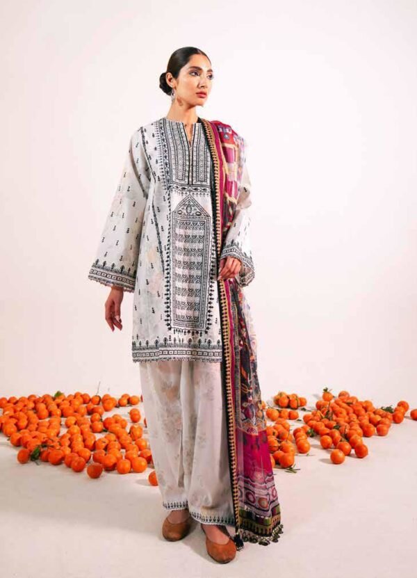 Zara Shahjahan Embroidered Lawn 2021 – SHIREEN-A