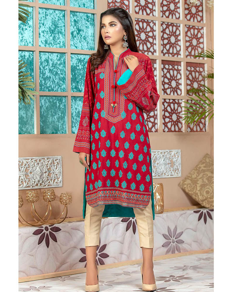 Lakhany Sahar Embroidered Kurti SK-7001-B
