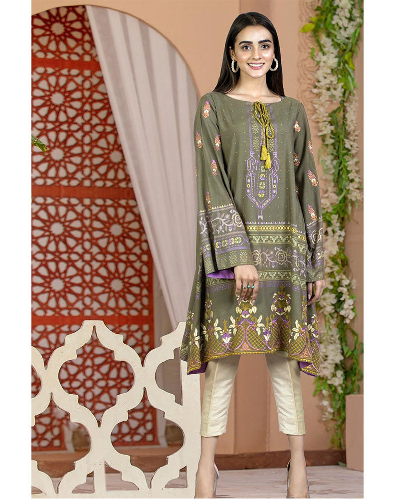 Lakhany Sahar Embroidered Kurti SK-7007-B