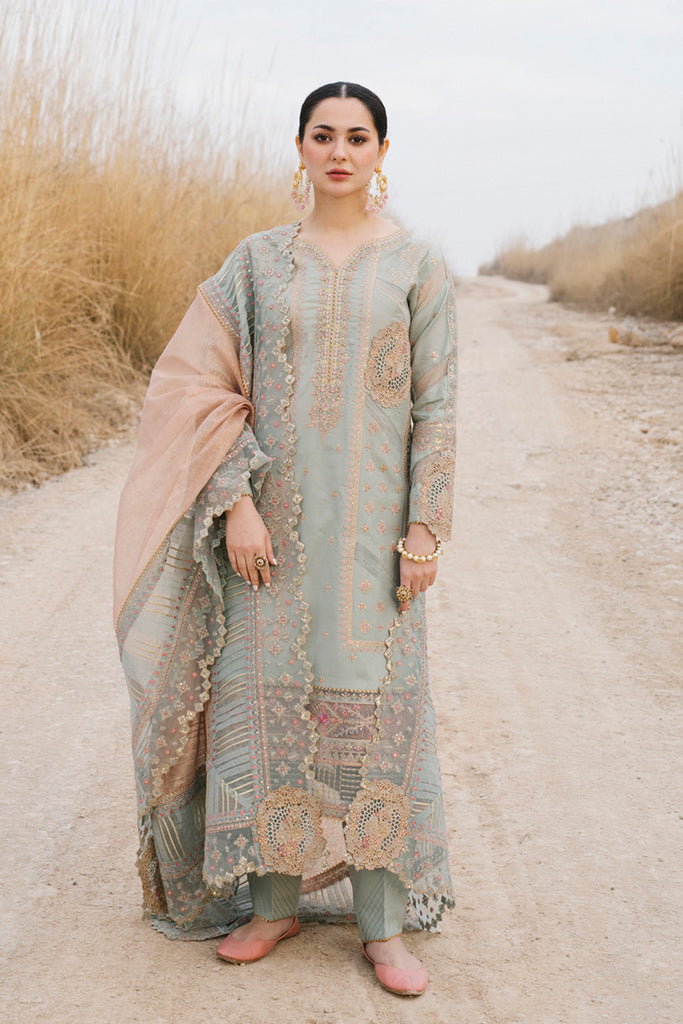 Qalamkar Luxury Lawn Suits - 2022 | SS-01 SAHAR