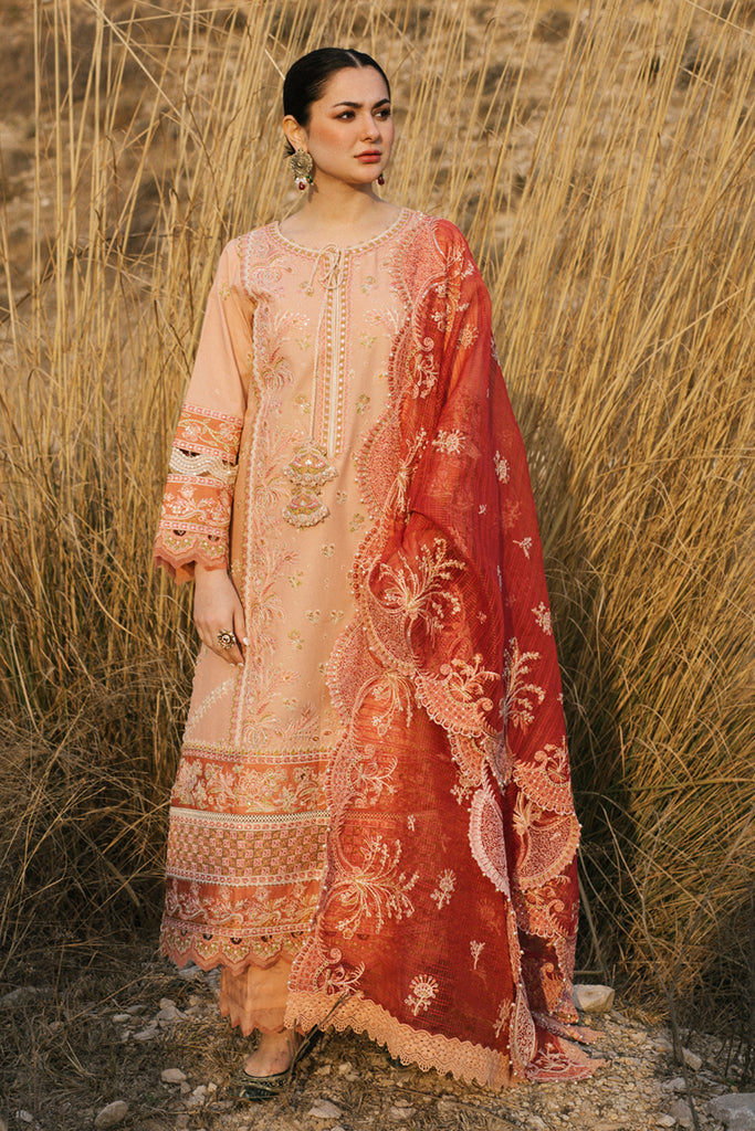 Qalamkar Luxury Lawn Suits - 2022 | SS-08 SEFA