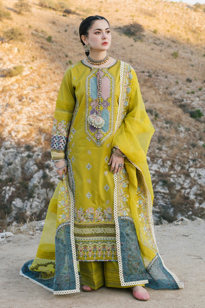 Qalamkar Luxury Lawn Suits - 2022 | SS-10 NORAN