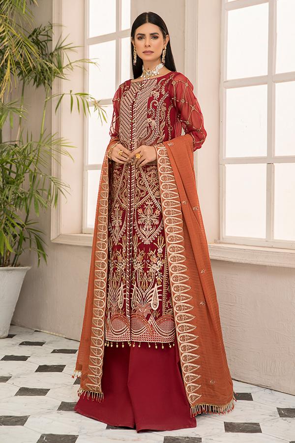 Maryam’s Luxury Chiffon Vol 23 (D-20 SCARLET DESIRE)