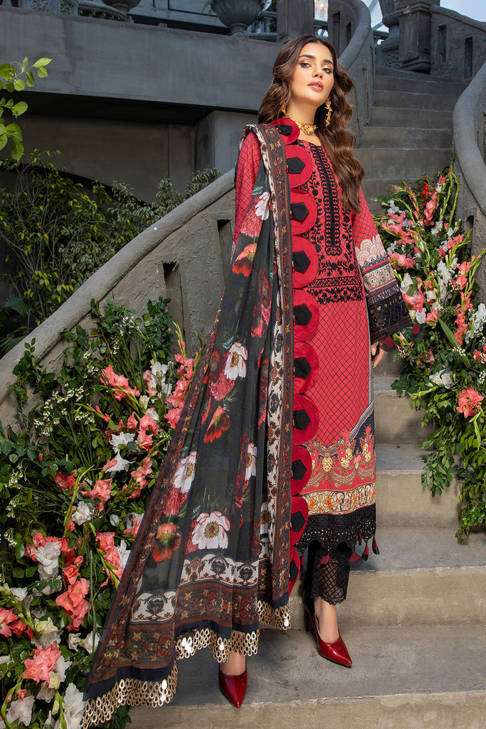 Azure Embroidered Lawn Suits 2022 | Scarlet