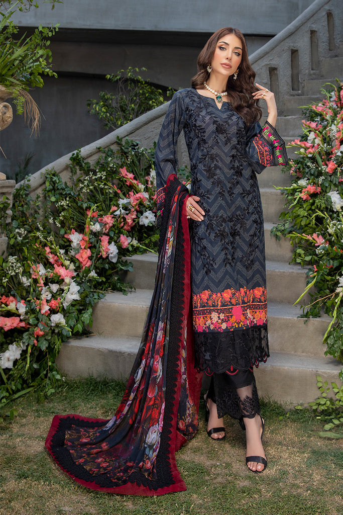 Azure Embroidered Lawn Suits 2022 | Starburst
